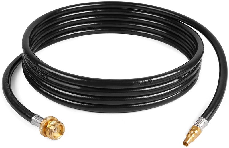 GASPRO 15FT Quick Connect Propane Hose for RV to Grill - Image 1